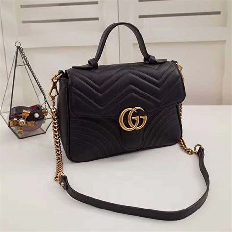 gucci damen tasche schwarz|gucci riem dames sale.